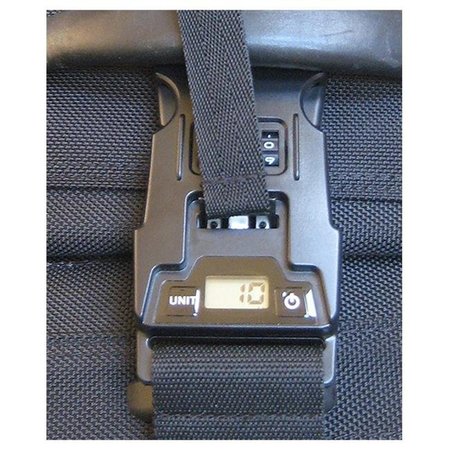 EN ROUTE TRAVELWARE En Route Travelware 151 Locking Luggage Belt with Built in Luggage Scale - Black 151